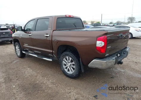 2015 Toyota Tundra Limited 5.7L V8 z USA, uszkodzony, nr VIN 5TFHW5F1XFX466887